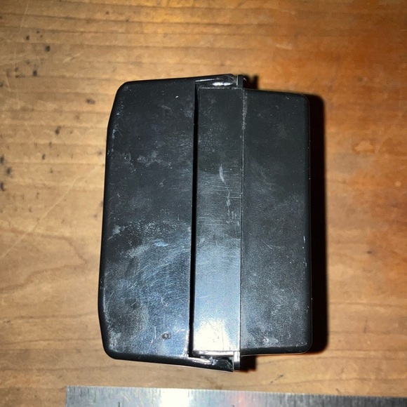 Harley-Davidson Black and Gold tone plastic box - Picture 13 of 16